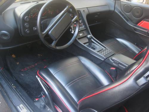 1987 Porsche 928 S4 Black 5 Speed Custom Interior