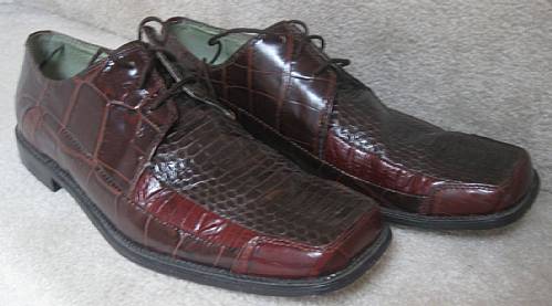 stacy adams genuine snake shoes