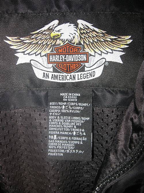 Harley Davidson Nylon Skull Jacket NWT Large Brand New Retail $110 ...