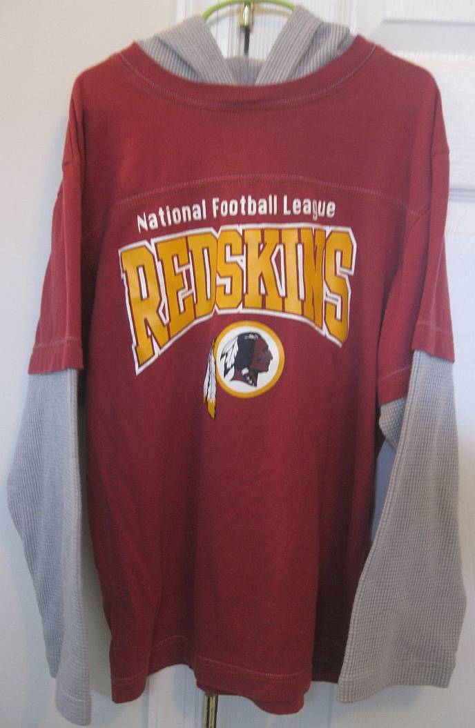 NFL Washington Redskins Youth Hoodie Sweatshirt Size Large (10-12 ...