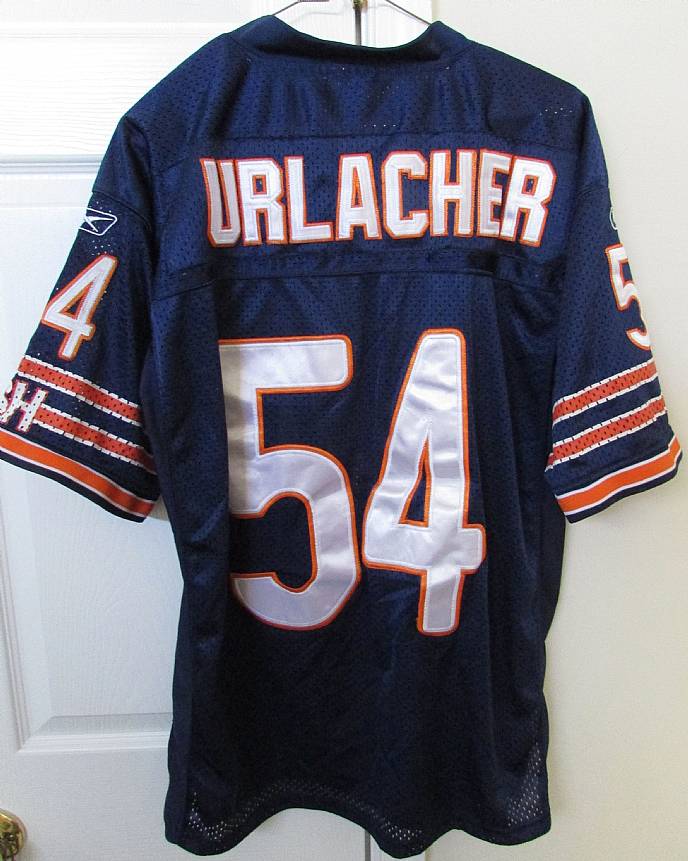 Brian Urlacher Chicago Bears Reebok NFL 