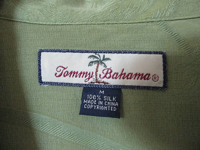 Tommy Bahama 100% Silk Mens Short Sleeve Button Front Shirt Medium ...