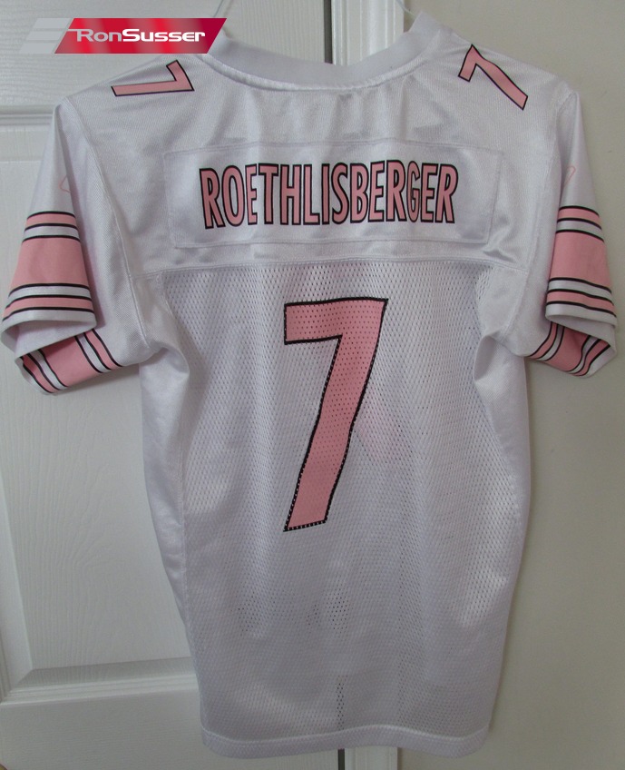 pink steelers jersey youth