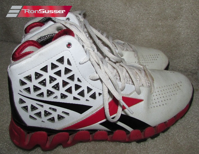Reebok ZigSlash (white/red/black) Basketball Shoes Size 7 Style 4-V49613 – RonSusser.com
