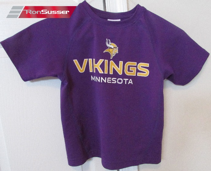 NFL Minnesota Vikings Purple Shirt Size Kids XS (4-5) EUC – RonSusser.com