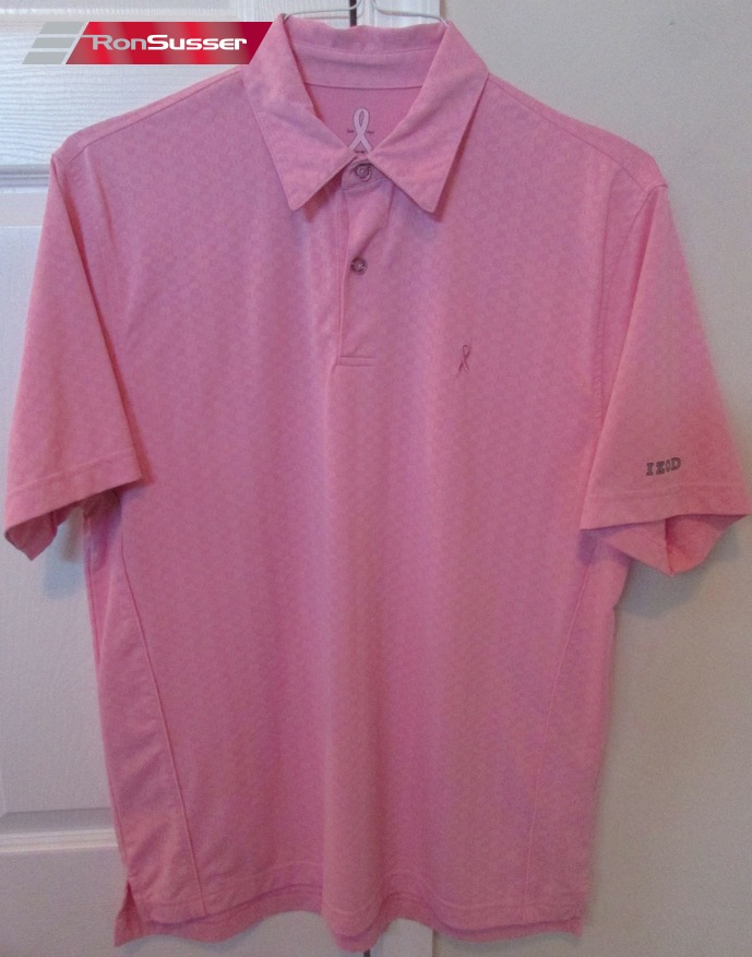 Izod PerformX Ladies or Mens Breast Cancer Pink Ribbon Golf Polo Shirt ...