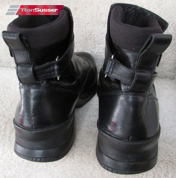 2001 Vintage Nike Air Jordan Elegant Two3 Black Leather Ankle Boots ...