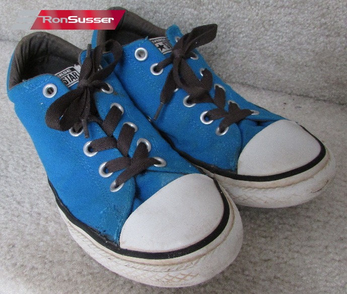 Converse All Star Low Sneakers Electric Blue Junior Size 5 #640574F ...