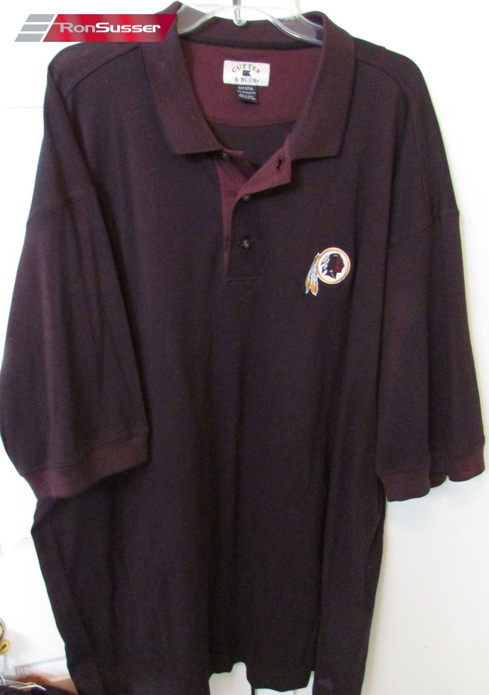 NFL Washington Redskins Cutter & Buck Golf Polo Shirt 3XL – RonSusser.com