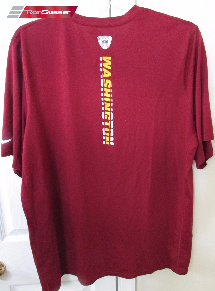 NFL Washington Redskins Team Issued Training Tee Shirt XXL by Nike ...