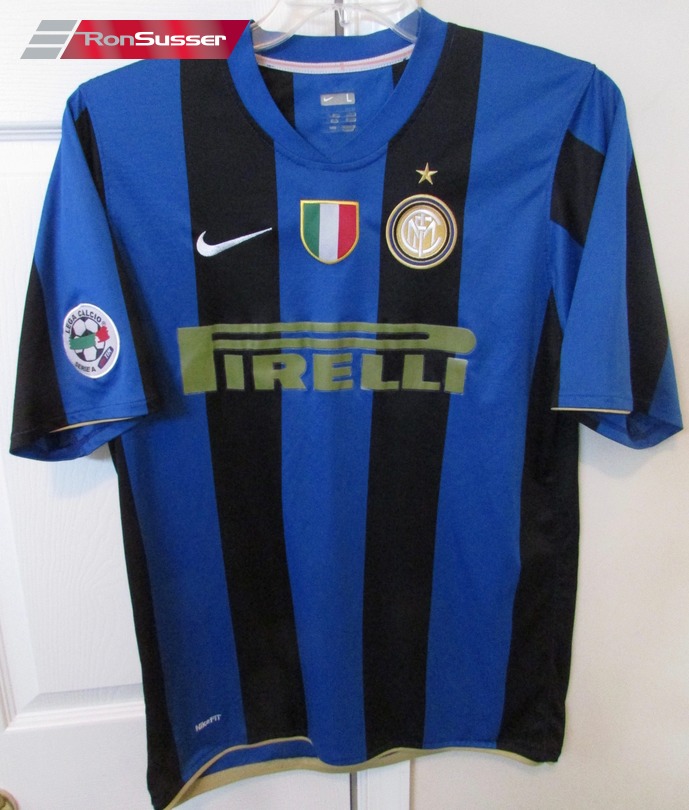 Inter Milan PIRELLI Ibrahimovic #8 Soccer Jersey Shirt Youth Large by ...