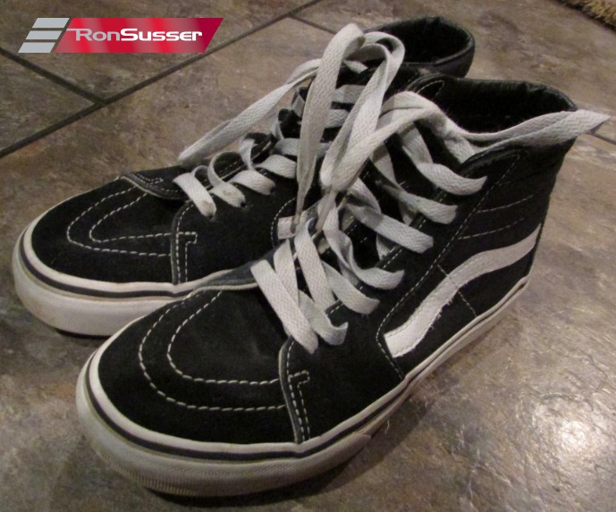 Vans Kids High Tops Black Sneakers Skater Shoes Size 3.5 Kids #721454 ...