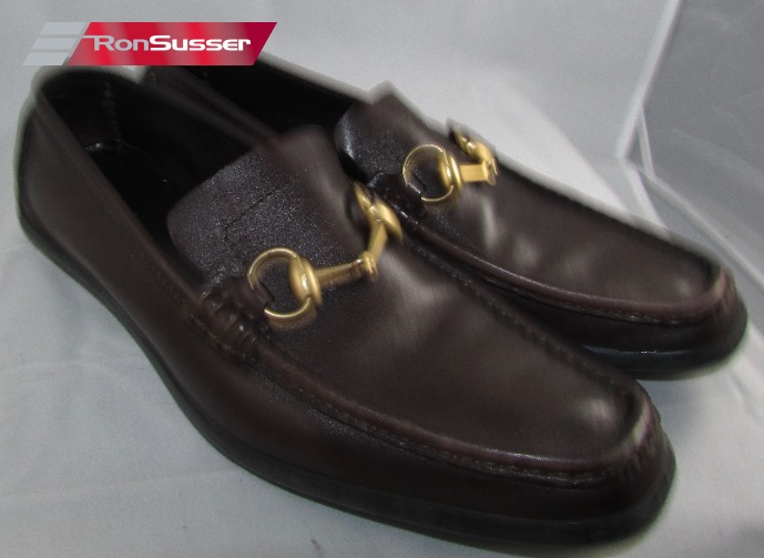 Gucci Ladies Driving Loafers Brown #117703 Size 9.5B Made in Italy ...