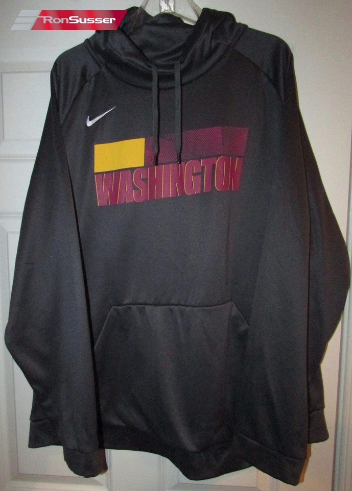 NFL Washington Redskins Team Issued Gray Hoodie Sweatshirt 3XL by Nike ...